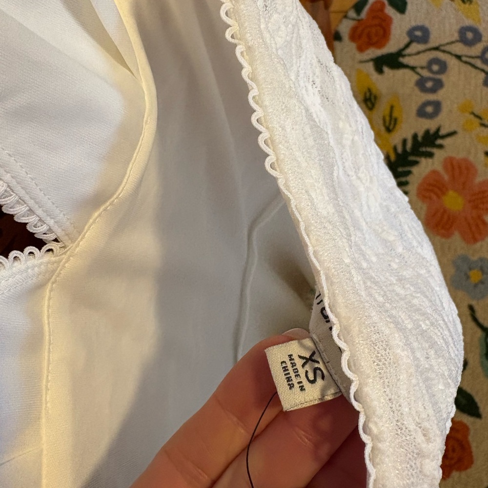 Francesca's Collections White Backless Halter Dre… - image 4